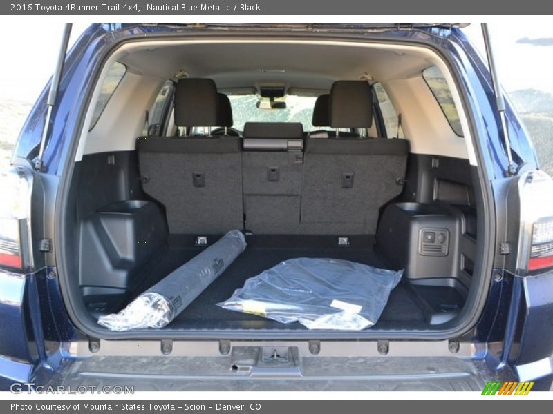Nautical Blue Metallic / Black 2016 Toyota 4Runner Trail 4x4