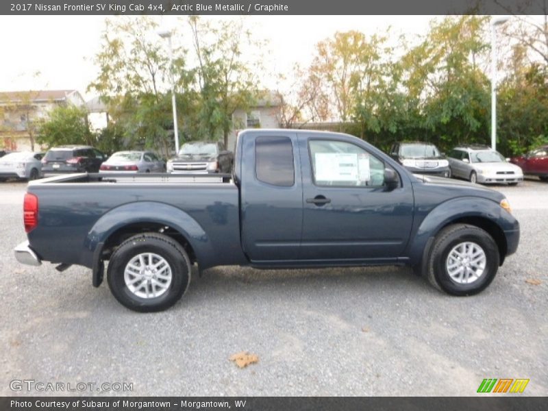  2017 Frontier SV King Cab 4x4 Arctic Blue Metallic