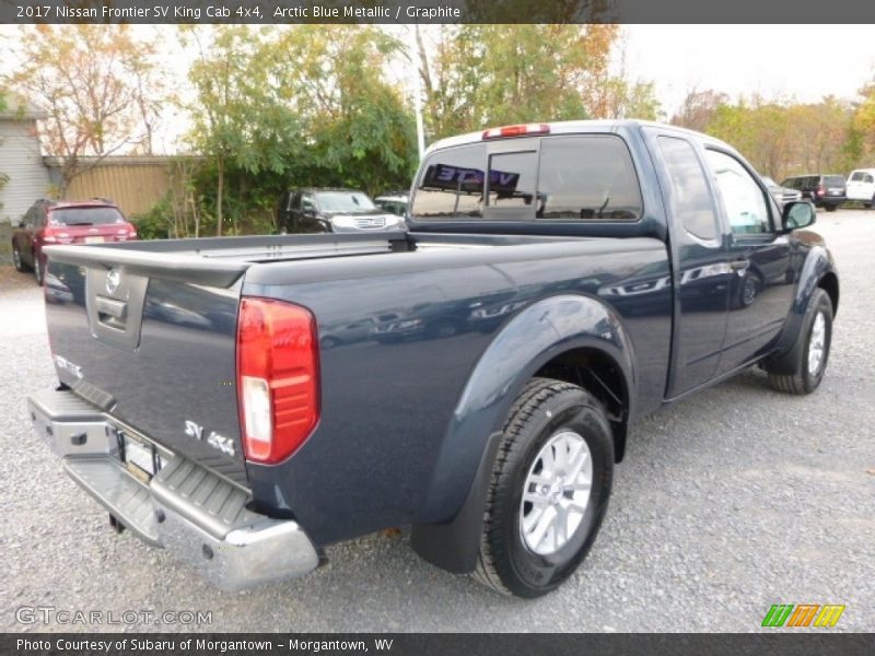 Arctic Blue Metallic / Graphite 2017 Nissan Frontier SV King Cab 4x4