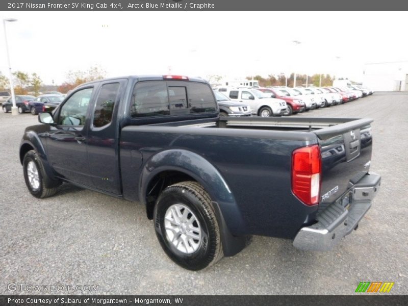  2017 Frontier SV King Cab 4x4 Arctic Blue Metallic