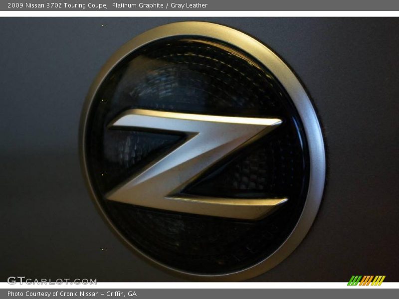 Platinum Graphite / Gray Leather 2009 Nissan 370Z Touring Coupe