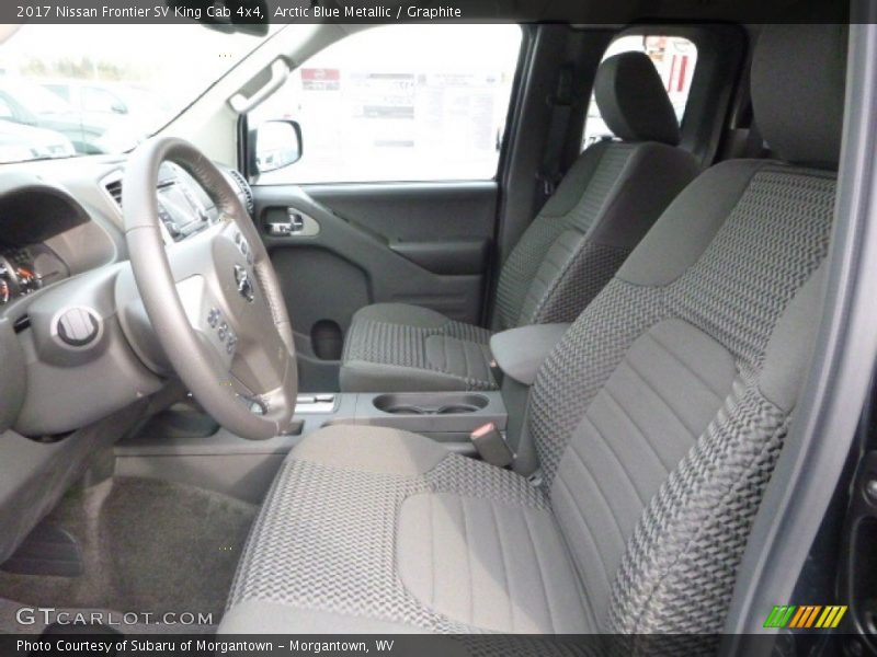  2017 Frontier SV King Cab 4x4 Graphite Interior