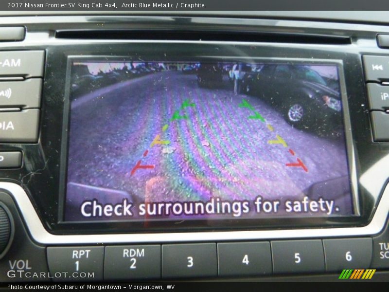 Arctic Blue Metallic / Graphite 2017 Nissan Frontier SV King Cab 4x4