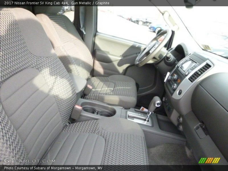  2017 Frontier SV King Cab 4x4 Graphite Interior
