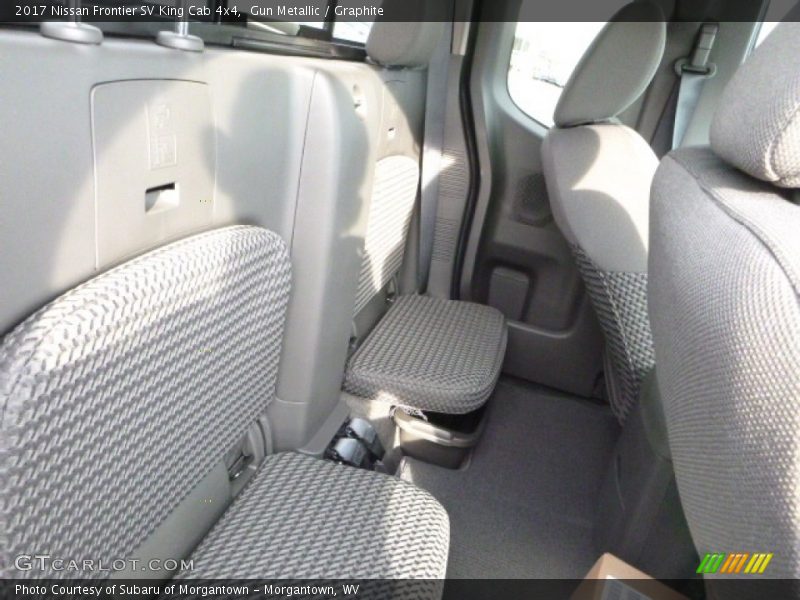 Rear Seat of 2017 Frontier SV King Cab 4x4