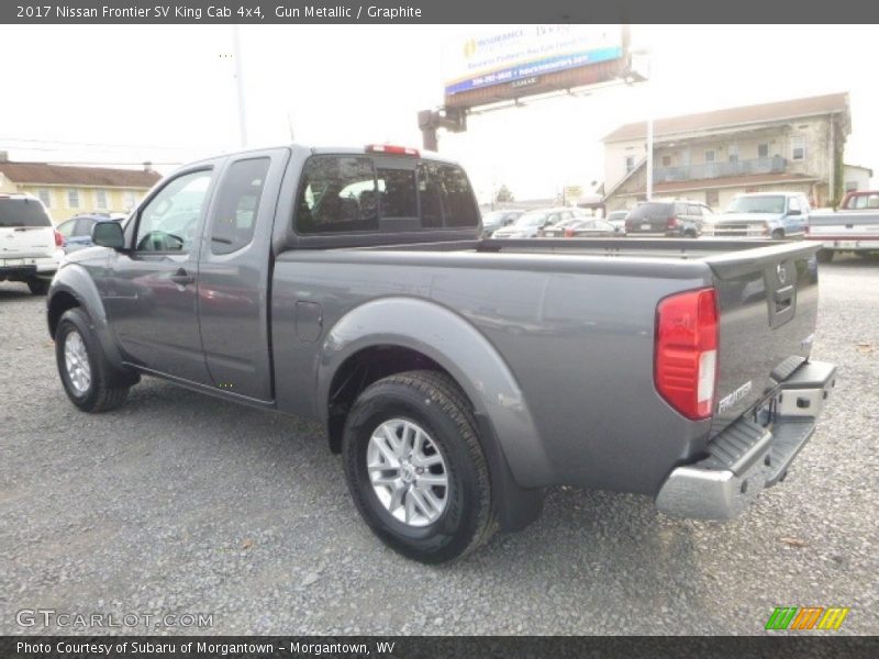 Gun Metallic / Graphite 2017 Nissan Frontier SV King Cab 4x4