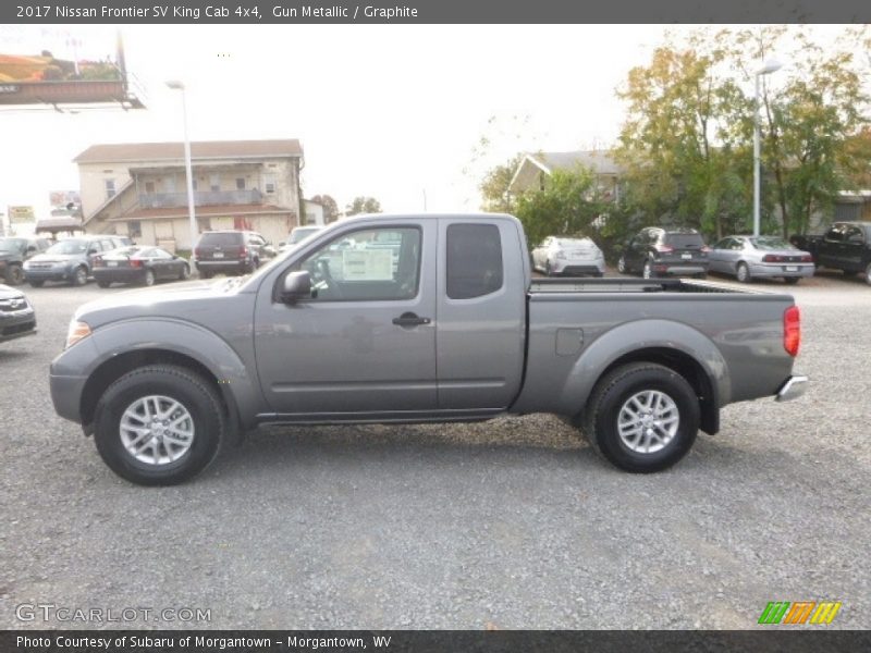 Gun Metallic / Graphite 2017 Nissan Frontier SV King Cab 4x4