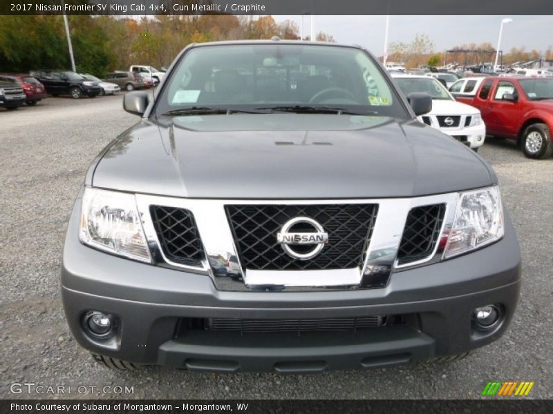Gun Metallic / Graphite 2017 Nissan Frontier SV King Cab 4x4