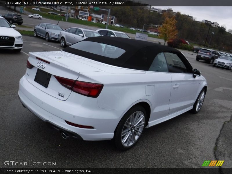Glacier White Metallic / Black 2017 Audi A3 2.0 Premium Plus quattro