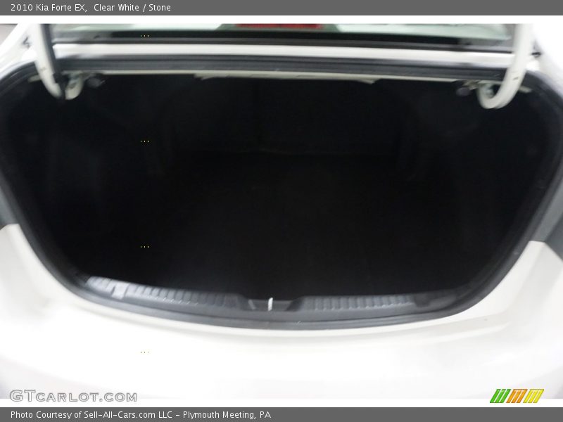 Clear White / Stone 2010 Kia Forte EX