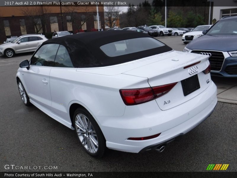 Glacier White Metallic / Black 2017 Audi A3 2.0 Premium Plus quattro