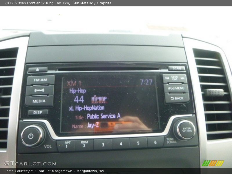Controls of 2017 Frontier SV King Cab 4x4