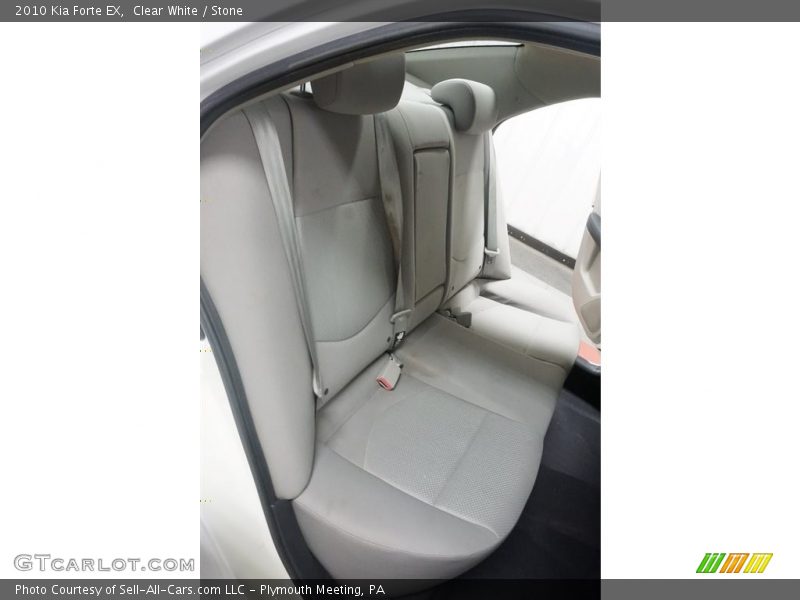 Clear White / Stone 2010 Kia Forte EX
