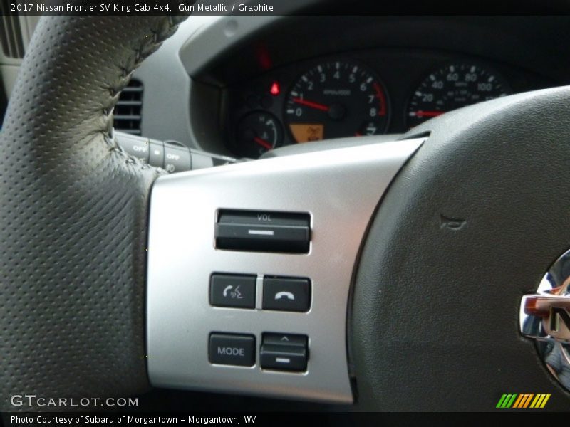 Controls of 2017 Frontier SV King Cab 4x4