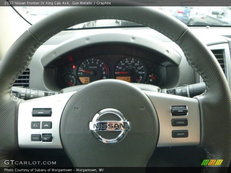 Controls of 2017 Frontier SV King Cab 4x4