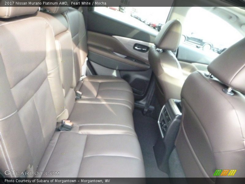 Rear Seat of 2017 Murano Platinum AWD