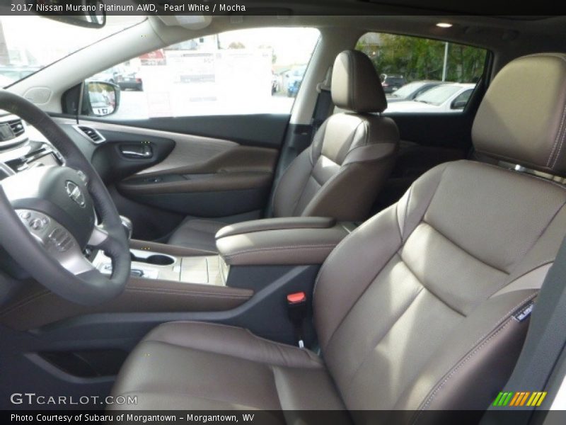  2017 Murano Platinum AWD Mocha Interior