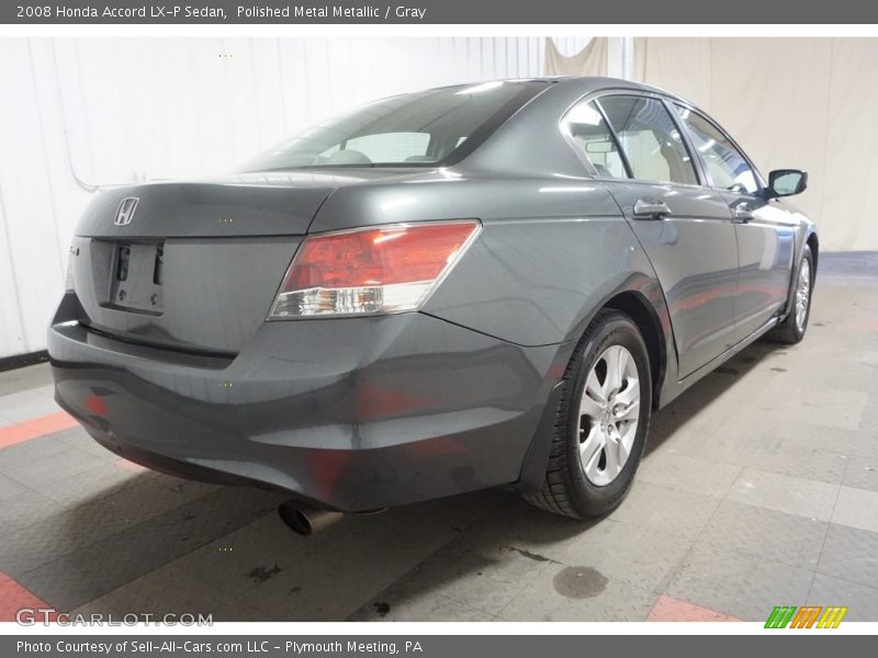 Polished Metal Metallic / Gray 2008 Honda Accord LX-P Sedan