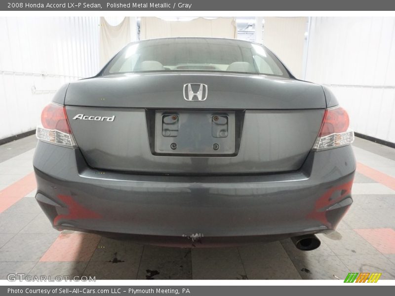 Polished Metal Metallic / Gray 2008 Honda Accord LX-P Sedan