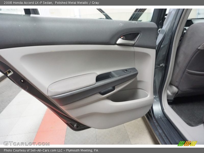 Polished Metal Metallic / Gray 2008 Honda Accord LX-P Sedan