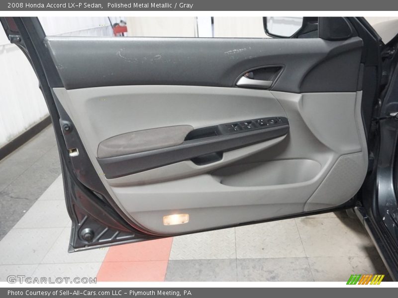 Polished Metal Metallic / Gray 2008 Honda Accord LX-P Sedan
