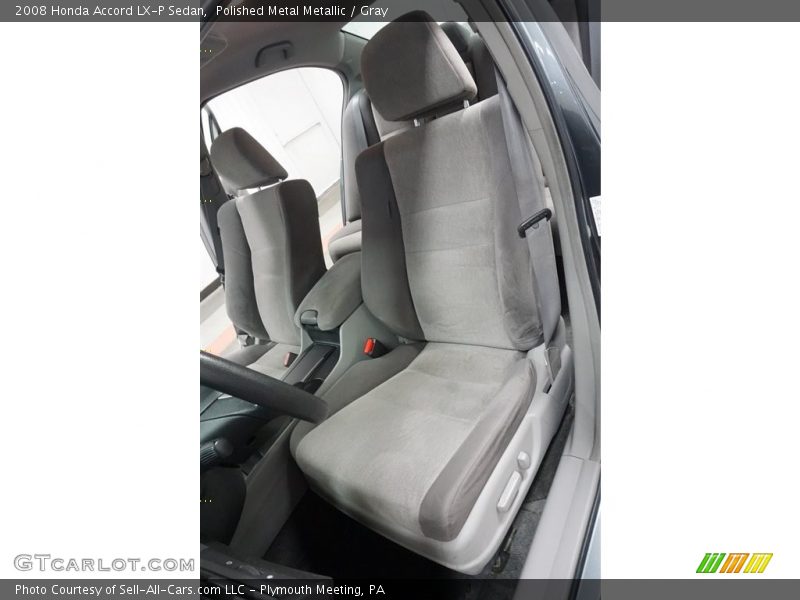Polished Metal Metallic / Gray 2008 Honda Accord LX-P Sedan