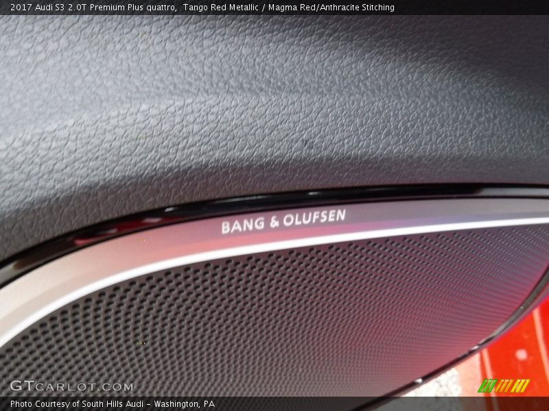 Tango Red Metallic / Magma Red/Anthracite Stitching 2017 Audi S3 2.0T Premium Plus quattro