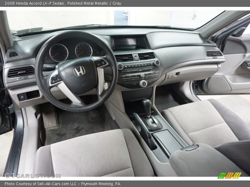 Polished Metal Metallic / Gray 2008 Honda Accord LX-P Sedan