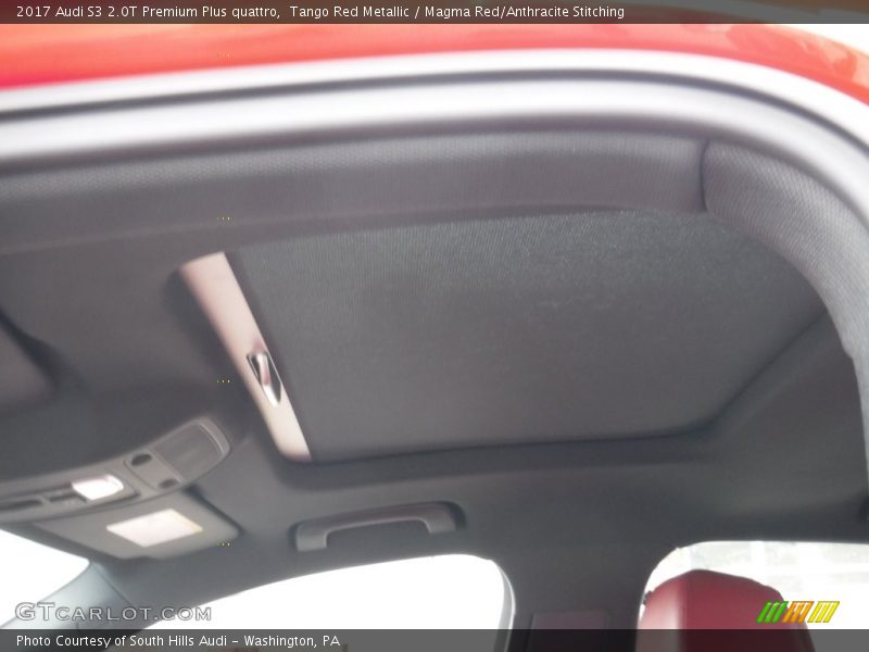 Tango Red Metallic / Magma Red/Anthracite Stitching 2017 Audi S3 2.0T Premium Plus quattro