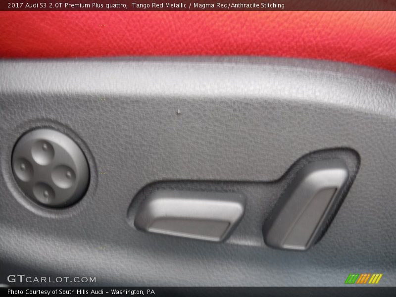 Tango Red Metallic / Magma Red/Anthracite Stitching 2017 Audi S3 2.0T Premium Plus quattro