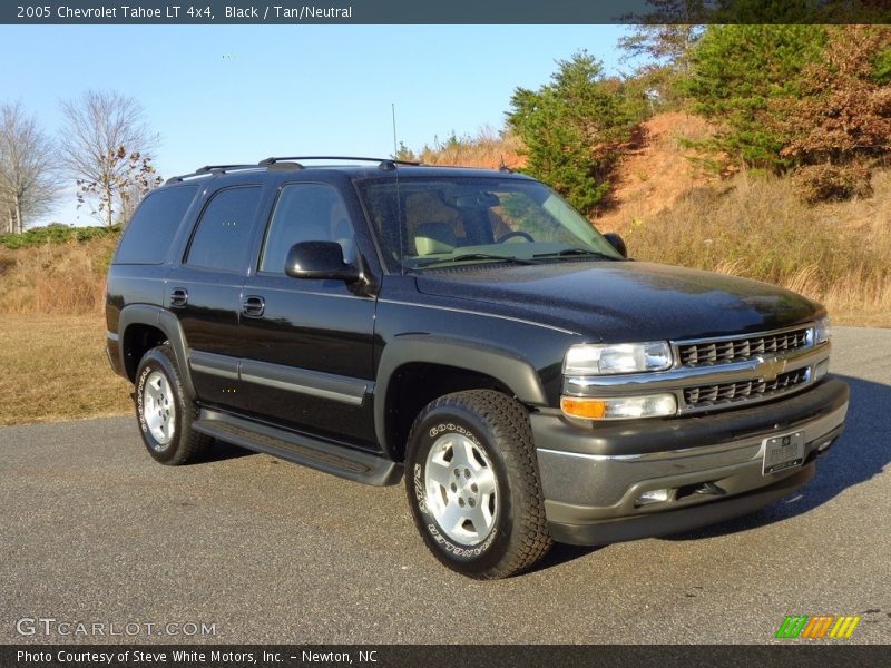 Black / Tan/Neutral 2005 Chevrolet Tahoe LT 4x4