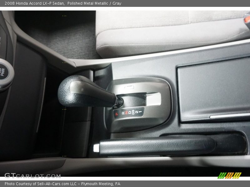 Polished Metal Metallic / Gray 2008 Honda Accord LX-P Sedan