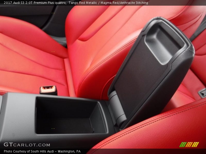 Tango Red Metallic / Magma Red/Anthracite Stitching 2017 Audi S3 2.0T Premium Plus quattro