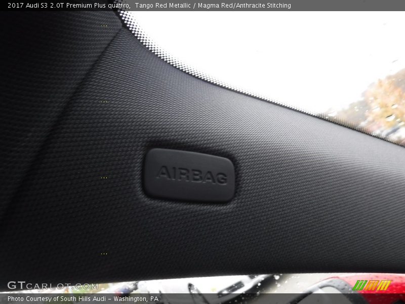 Tango Red Metallic / Magma Red/Anthracite Stitching 2017 Audi S3 2.0T Premium Plus quattro