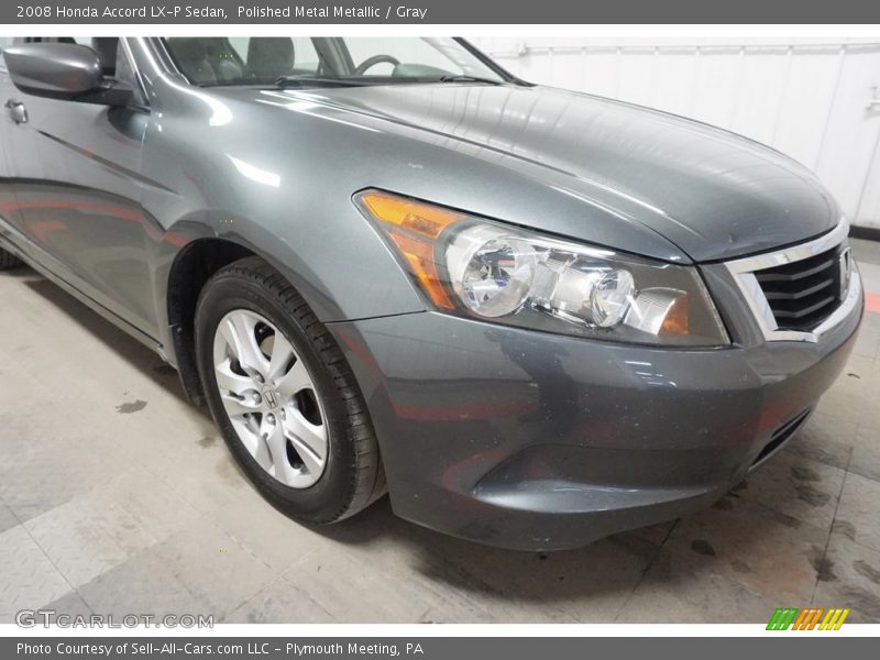 Polished Metal Metallic / Gray 2008 Honda Accord LX-P Sedan