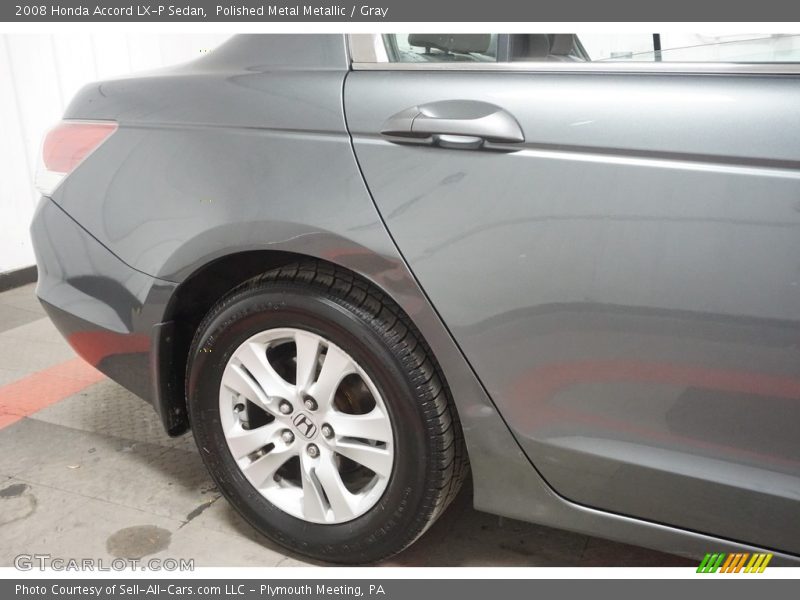 Polished Metal Metallic / Gray 2008 Honda Accord LX-P Sedan