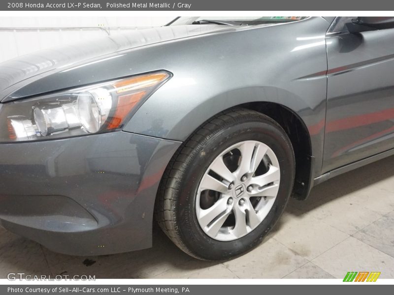 Polished Metal Metallic / Gray 2008 Honda Accord LX-P Sedan