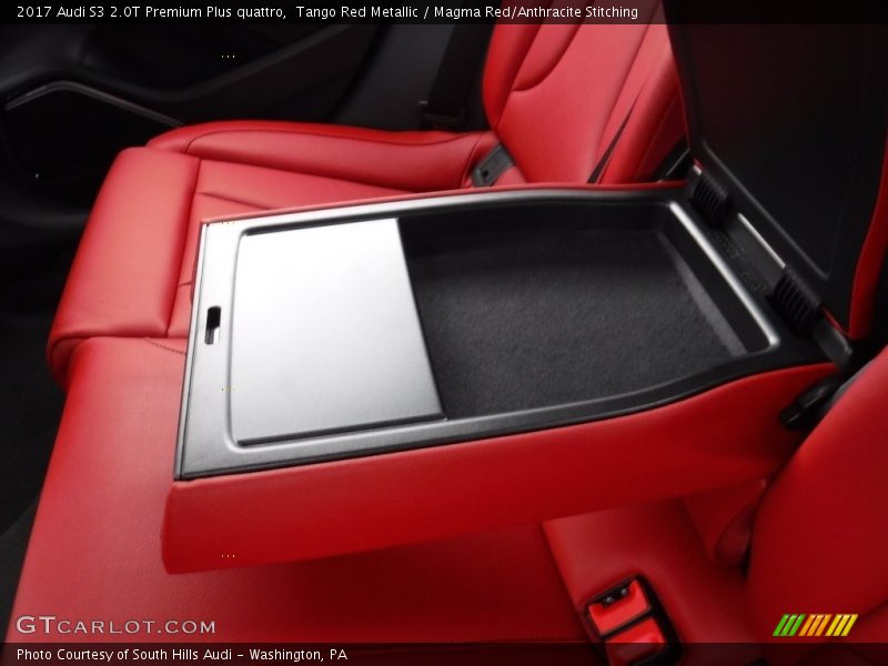 Tango Red Metallic / Magma Red/Anthracite Stitching 2017 Audi S3 2.0T Premium Plus quattro
