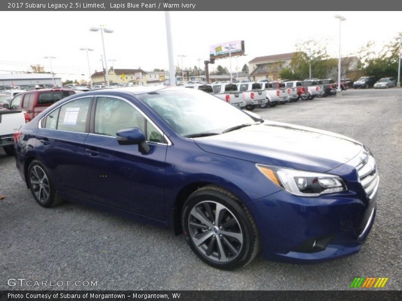 Lapis Blue Pearl / Warm Ivory 2017 Subaru Legacy 2.5i Limited
