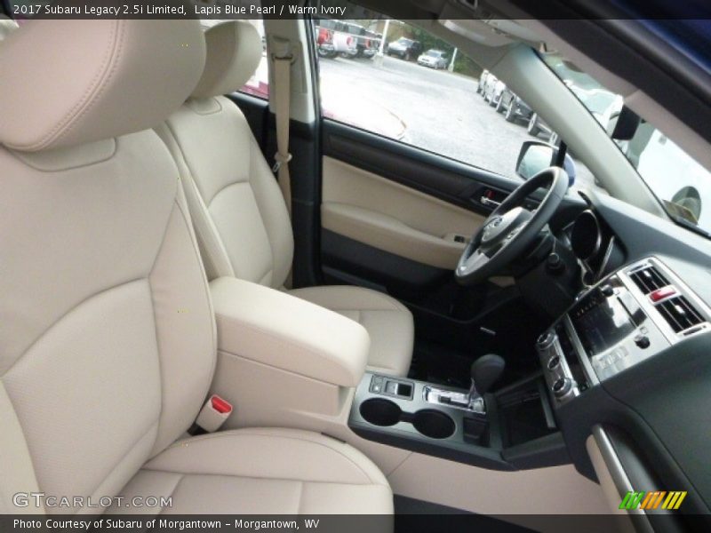 Lapis Blue Pearl / Warm Ivory 2017 Subaru Legacy 2.5i Limited