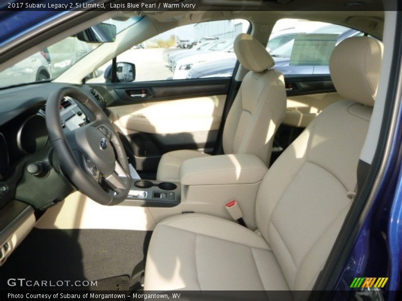 Lapis Blue Pearl / Warm Ivory 2017 Subaru Legacy 2.5i Limited