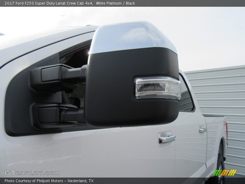 White Platinum / Black 2017 Ford F250 Super Duty Lariat Crew Cab 4x4