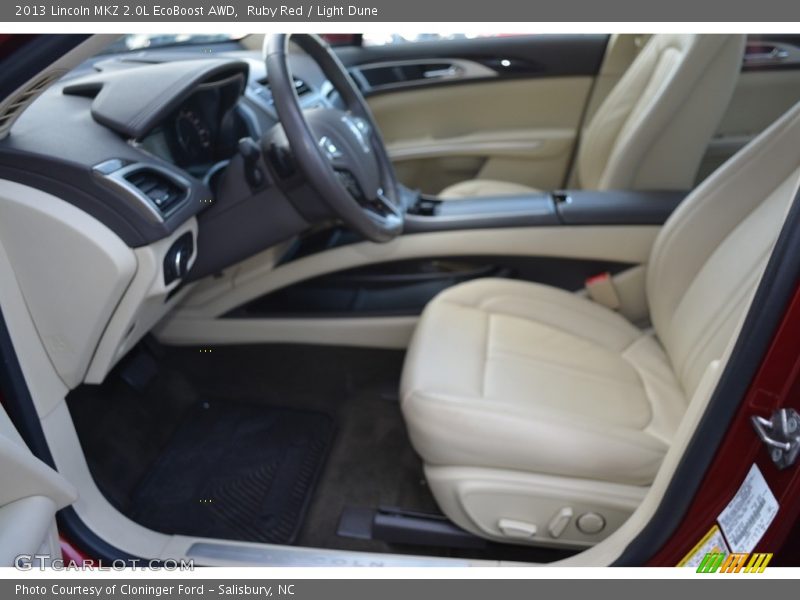 Ruby Red / Light Dune 2013 Lincoln MKZ 2.0L EcoBoost AWD