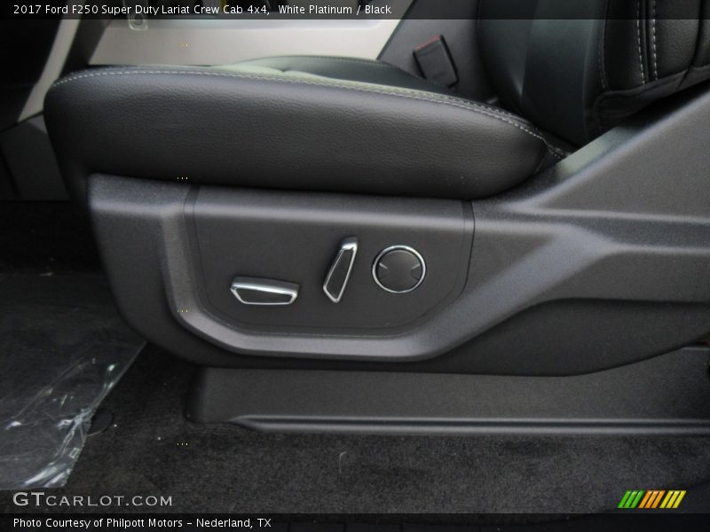 Front Seat of 2017 F250 Super Duty Lariat Crew Cab 4x4