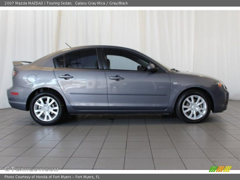 Galaxy Gray Mica / Gray/Black 2007 Mazda MAZDA3 i Touring Sedan