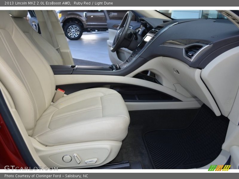 Ruby Red / Light Dune 2013 Lincoln MKZ 2.0L EcoBoost AWD