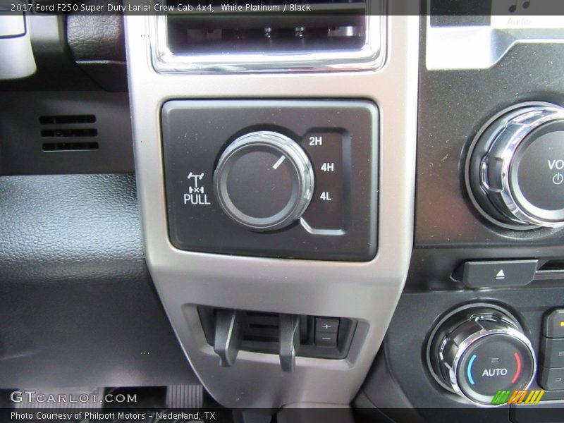 Controls of 2017 F250 Super Duty Lariat Crew Cab 4x4