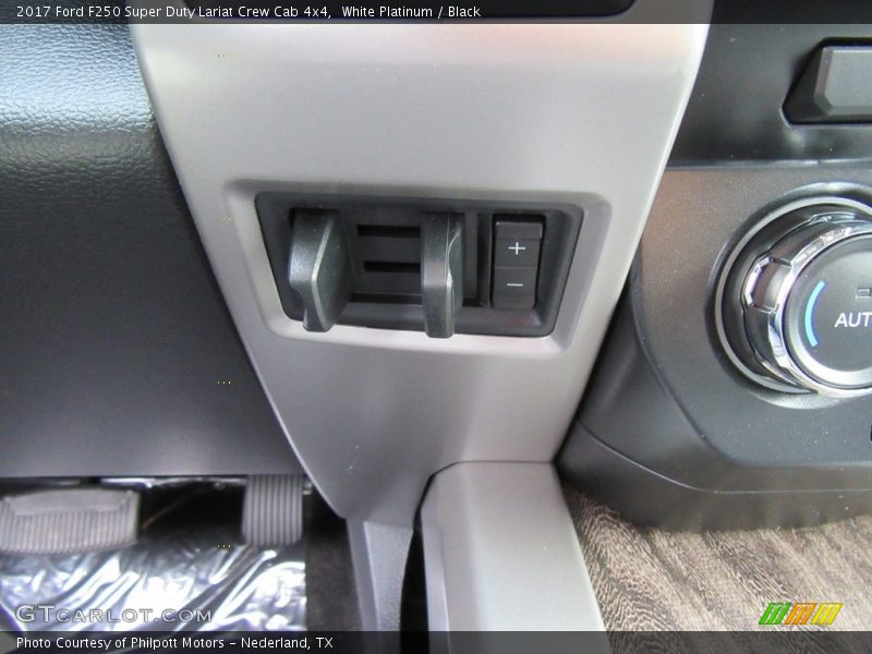 Controls of 2017 F250 Super Duty Lariat Crew Cab 4x4