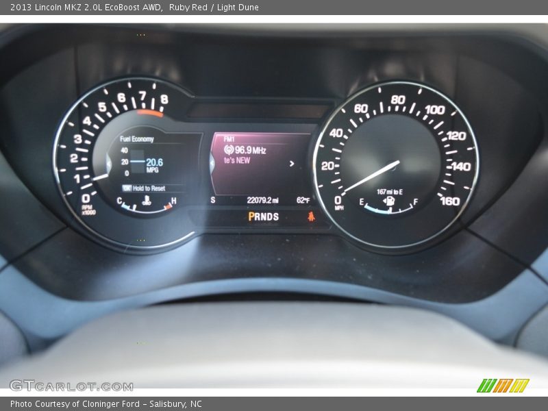 Ruby Red / Light Dune 2013 Lincoln MKZ 2.0L EcoBoost AWD