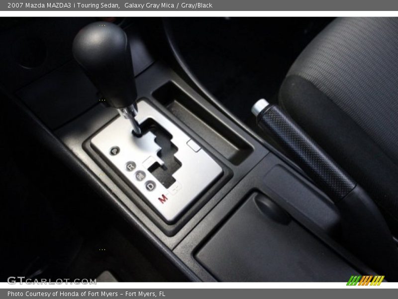 Galaxy Gray Mica / Gray/Black 2007 Mazda MAZDA3 i Touring Sedan